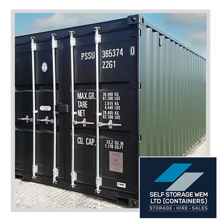 Storage Containers For Hire - Self Storage Wem Shropshire