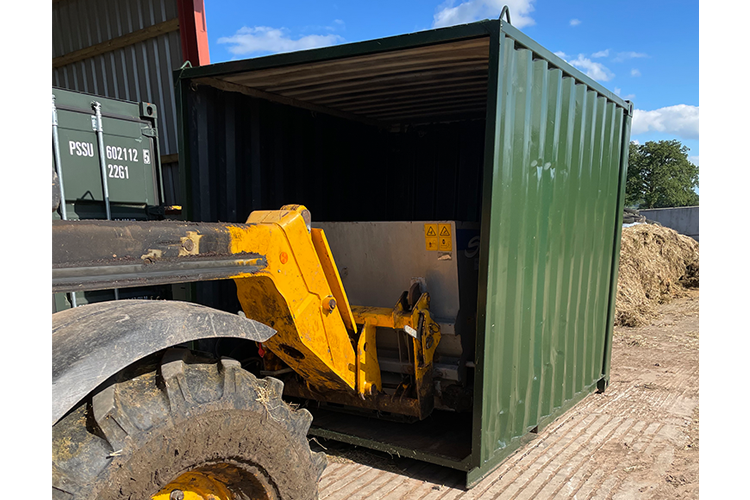 10ft Open Fronted Container For Sale - Self Storage Wem
